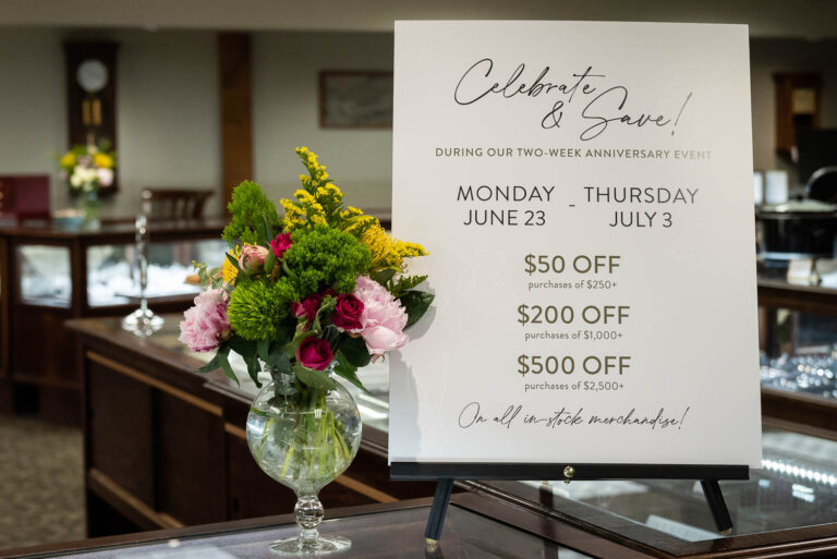 A Sweet Anniversary Celebration